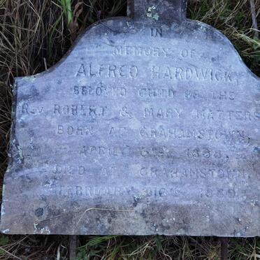 MATTERSON Alfred Hardwick 1888-1889