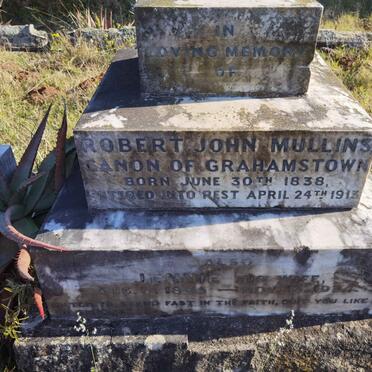MULLINS Robert John 1838-1913 &amp; Jennie 1845-1924