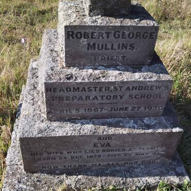 MULLINS Robert George 1867-1930 &amp; Eva 1879-1946
