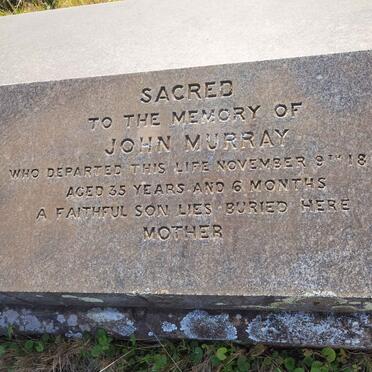 MURRAY John -1868