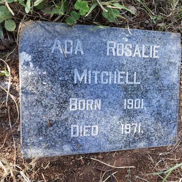 MITCHELL Ada Rosalie 1901-1971