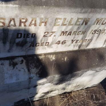 MUNDY Sarah Ellen -1894