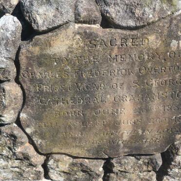 OVERTON Charles Frederick 1839-1887