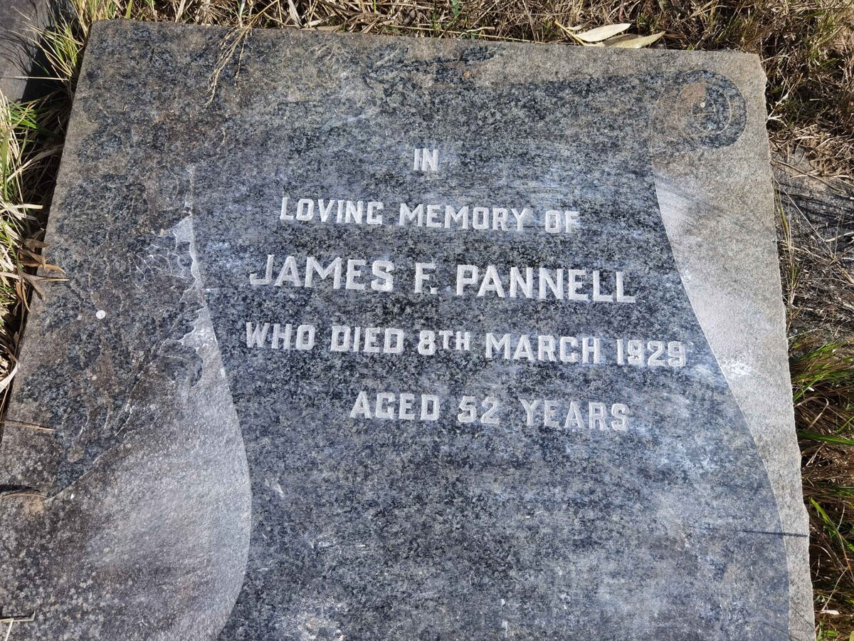 PANNELL James F. -1929