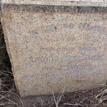 PICK Laura May nee WEBBER -1916