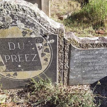 PREEZ Florentina Alice, du nee NEL 1886-1944