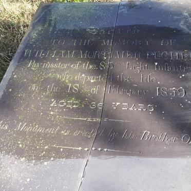 PECHELL William Mortimer -1859