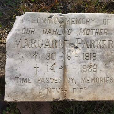 PARKER Margaret 1918-1989