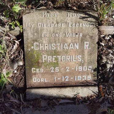 PRETORIUS  Christiaan R. 1900-1939