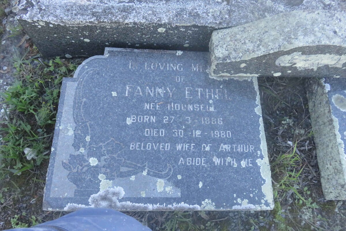 REED Arthur Edwin 1882-1964 &amp; Fanny Ethel HOUNSELL 1886-1980 _2