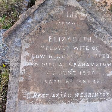 REED Elizabeth -1900