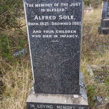 SOLE Alfred 1821-1861 :: SOLE Daisy Maud 1876-1967