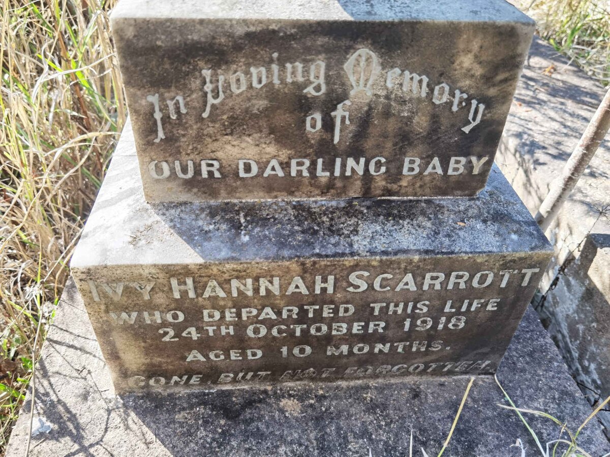 SCARROTT Ivy Hannah -1918