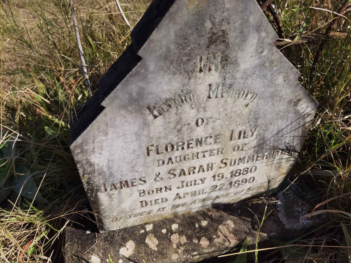 SUMMERTON Florence Lily 1880-1890