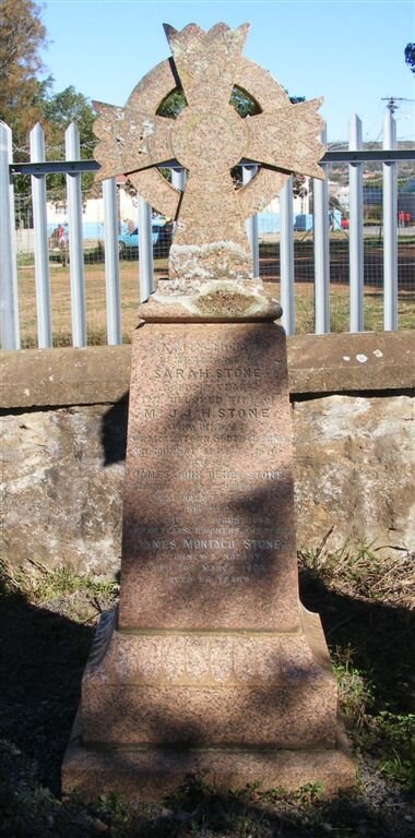 STONE James John Henry - 1885 &amp; Sarah :: STONE James Montagu - 1902