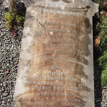 STOCK Arthur -1901 &amp; Julia -1908