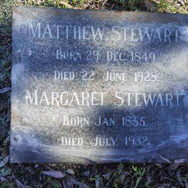 STEWART Matthew 1849-1928 &amp; Margaret 1855-1932