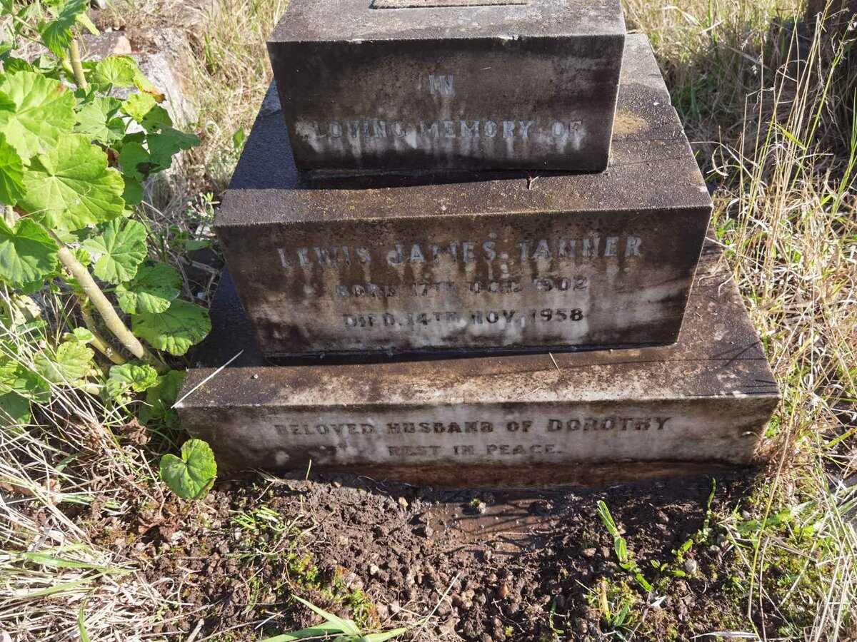 TANNER Lewis James 1902-1958