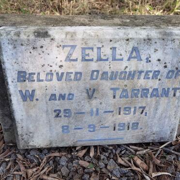 TARRANT Zella 1917-1918