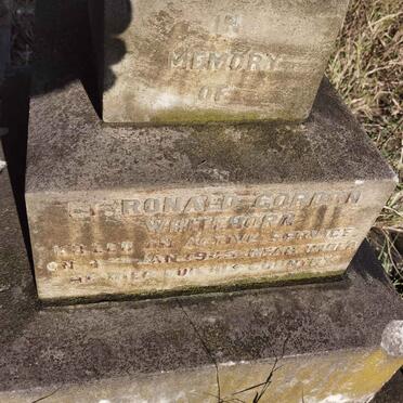 WHITEHORN Ronald Gordon -1945