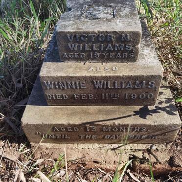 WILLIAMS Victor N. :: WILLIAMS Winnie -1900