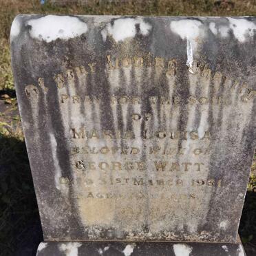 WATT Maria Louisa -1931