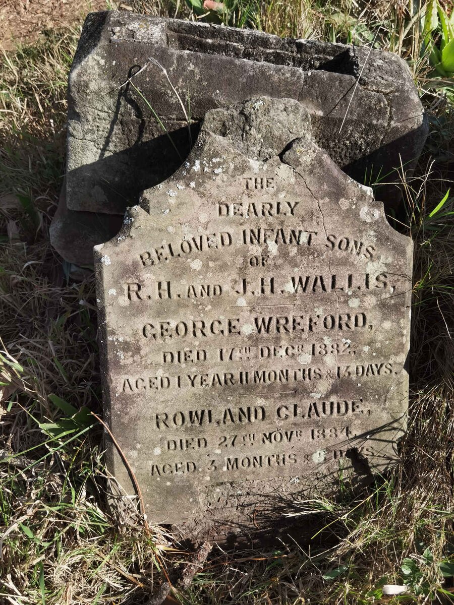 WALLIS George Wreford -1882 :: WALLIS Rowland Claude -1884