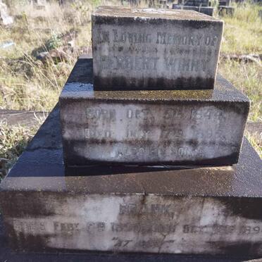 WINNY Herbert 1844-1895 :: WINNY Frank 1890-1894