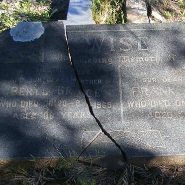 WISE Frank Linton -1970 &amp; Beryl Grace - 1965