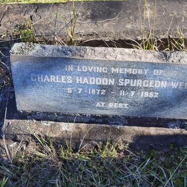 WEBB Charles Haddon Spurgeon 1872-1952