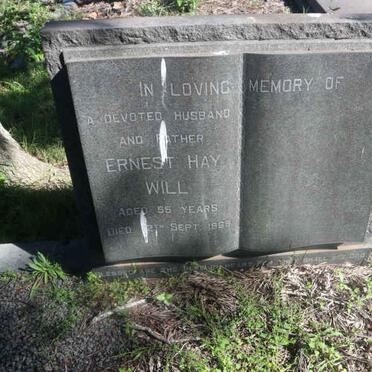 WILL Ernest Hay -1868