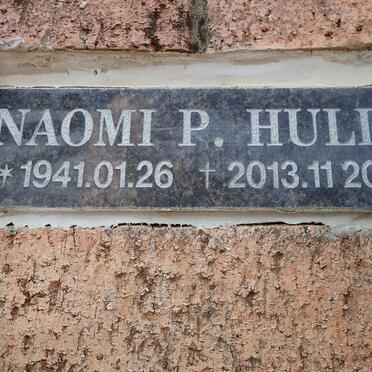 HULL Naomi P. 1941-2013