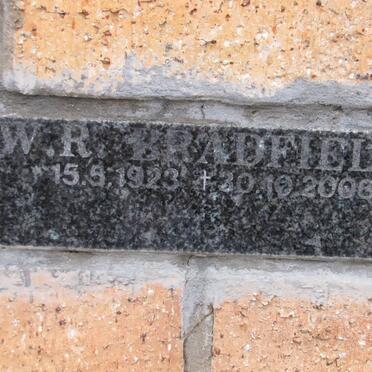 BRADFIELD W.R. 1923-2006