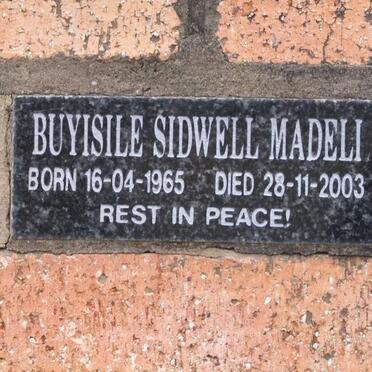 MADELI Buyisile Sidwell 1965-2003