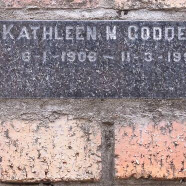 GODDEN Kathleen M. 1908-1990