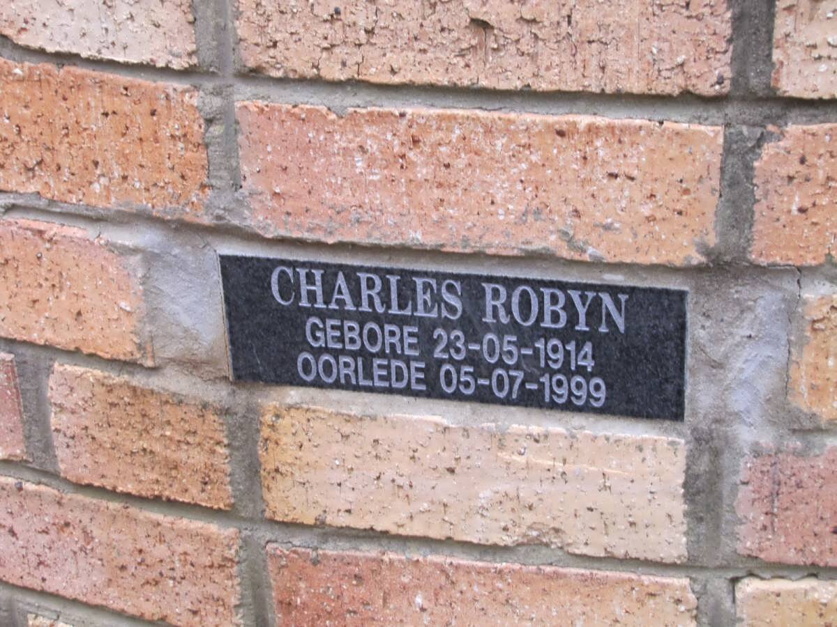 ROBYN Charles 1914-1999