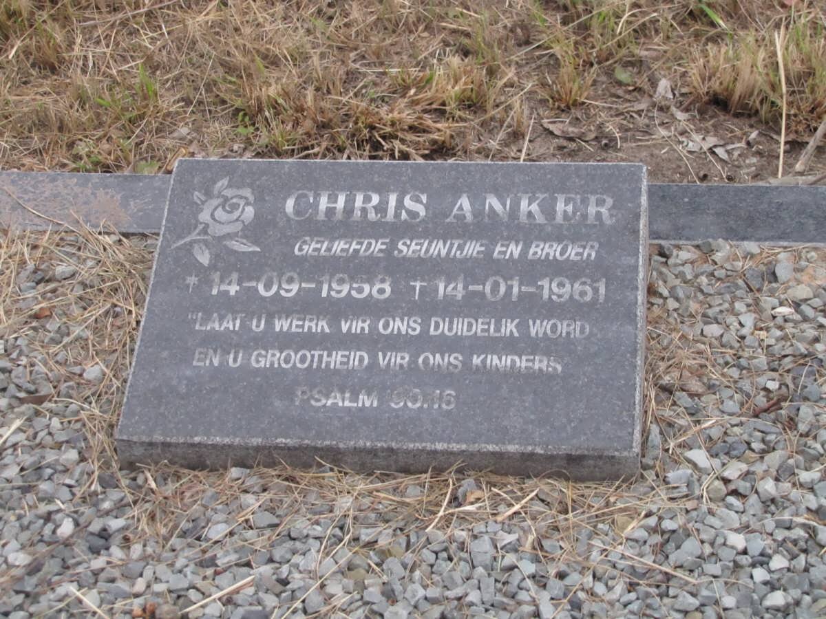 ANKER Chris 1958-1961
