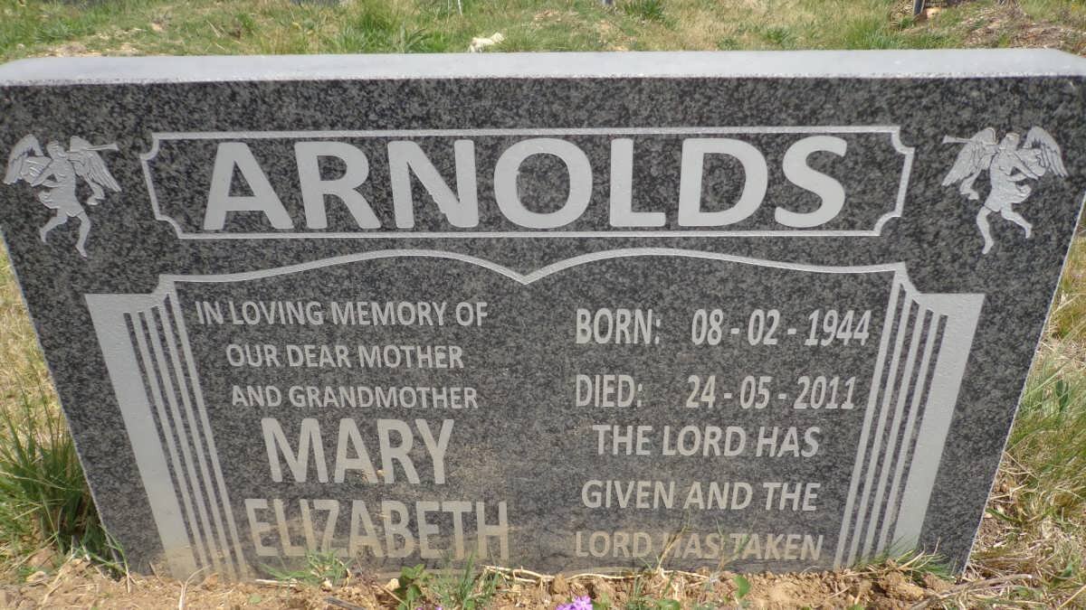 ARNOLDS Mary Elizabeth 1944-2011