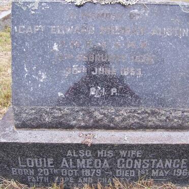 AUSTIN Edward Murray 1874-1953 &amp; Louie Almeda  Constance 1879-1960