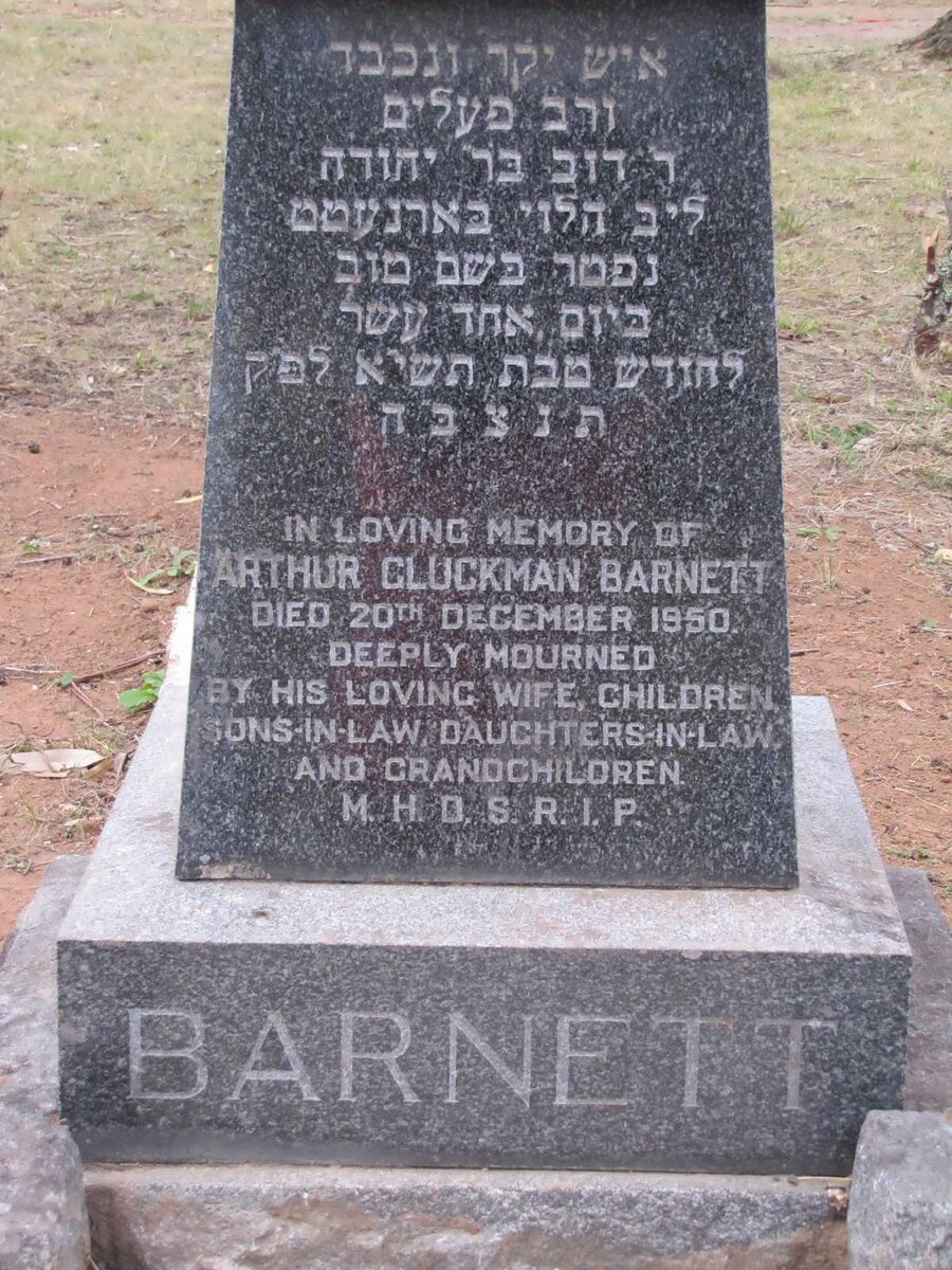 BARNETT Arthur Gluckman -1950