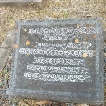 BESSINGER Hendrina Elizabeth  1914-1942