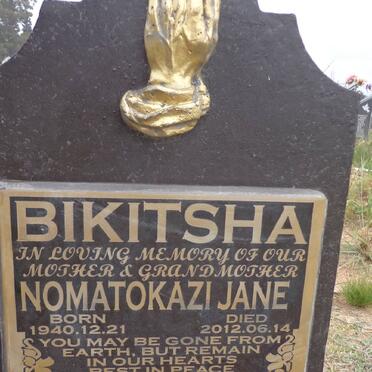 BIKITSHA Nomatokazi Jane 1940-2012