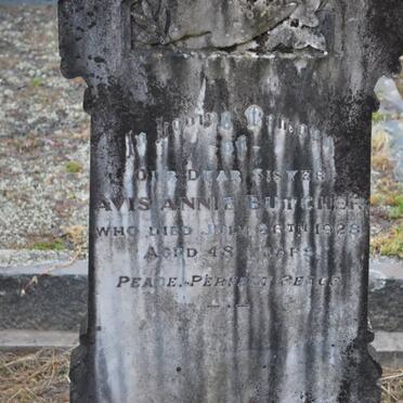 BUTCHER Avis Annie -1928