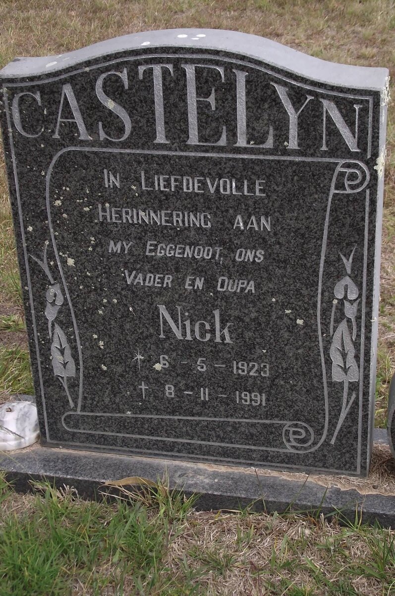 CASTELYN Nick 1923-1991
