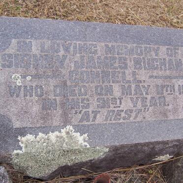 CONNELL Sidney James Buchanan -1931