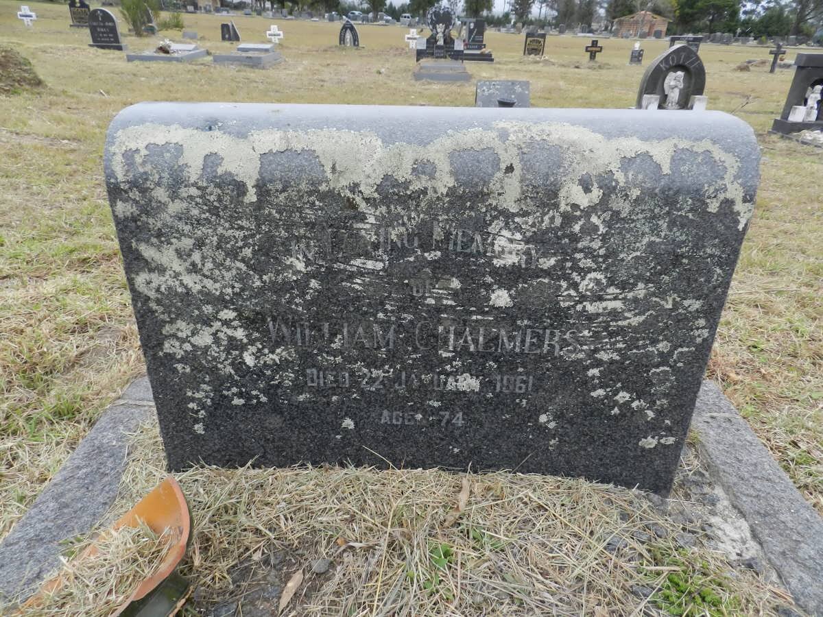 CHALMERS William -1961 