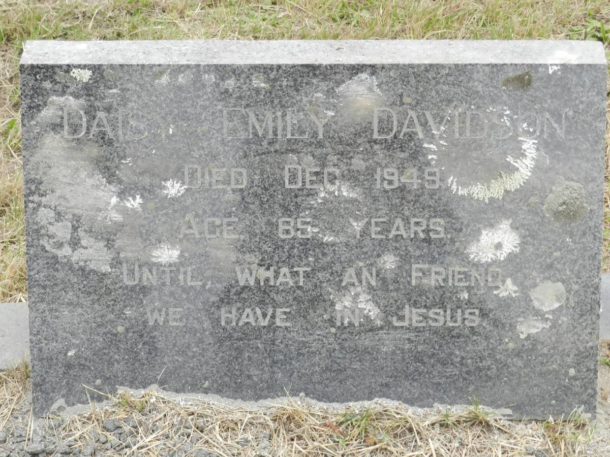 DAVIDSON Daisy Emily -1949