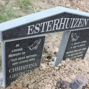 ESTERHUIZEN Christina Georgina 1962-2012