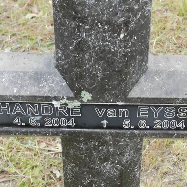 EYSSEN Chandré, van 2004-2004