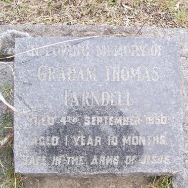FARNDELL Graham Thomas -1950 